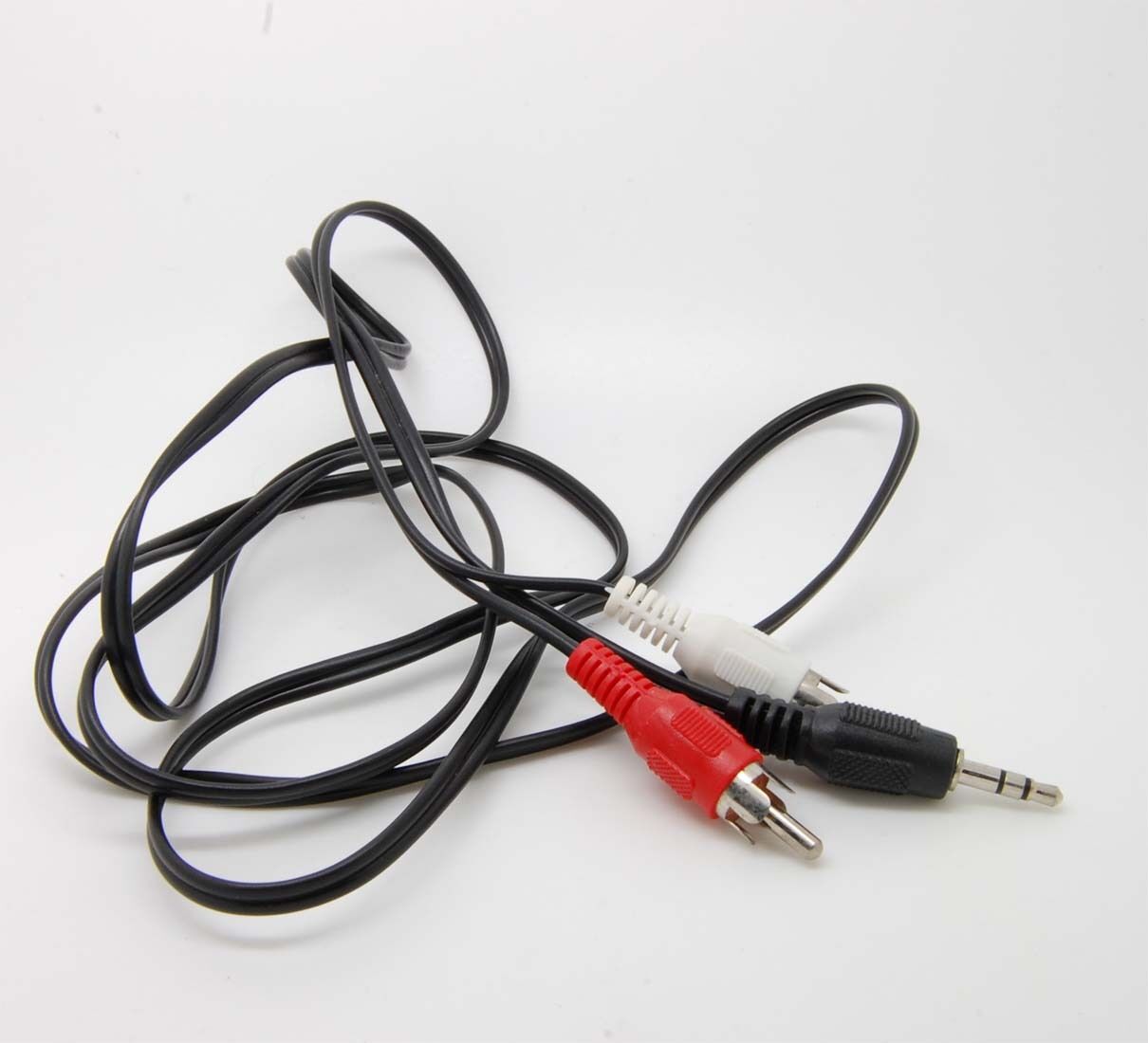 3.5mm To 2 RCA Audio Speaker Y Adapter Cable Cord Lead For HTC Smart Cell Phone