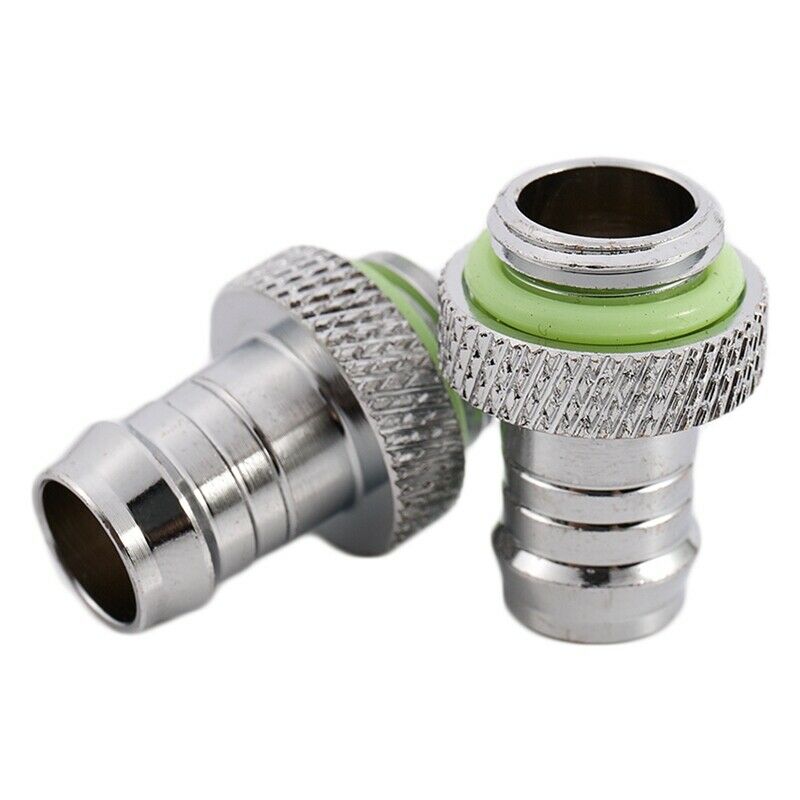 5Pcs Barb Fitting Water Cooling Radiator For G1/4 Chromed Copper Water-Cooled C3