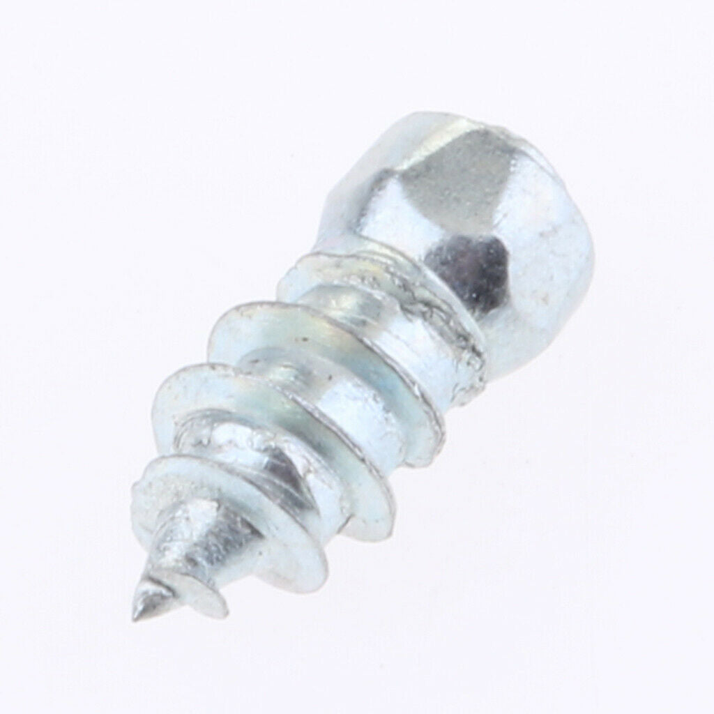 100pcs Alloy Motorcycle Car Tire Anti-slip Stud Screws Snow Spikes H15 15mm