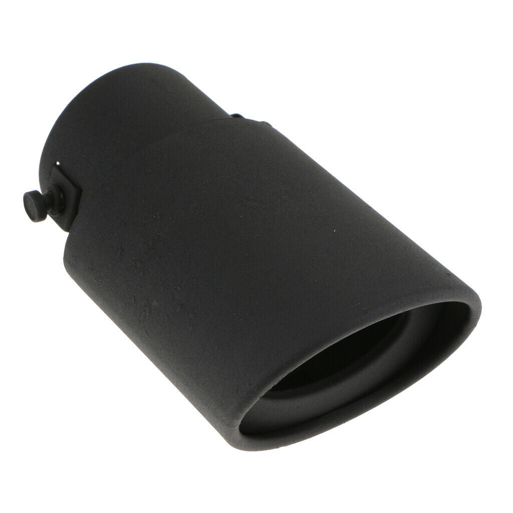 Car Truck Auto Universal Round Stainless Steel Muffler Exhaust Pipe Silencer