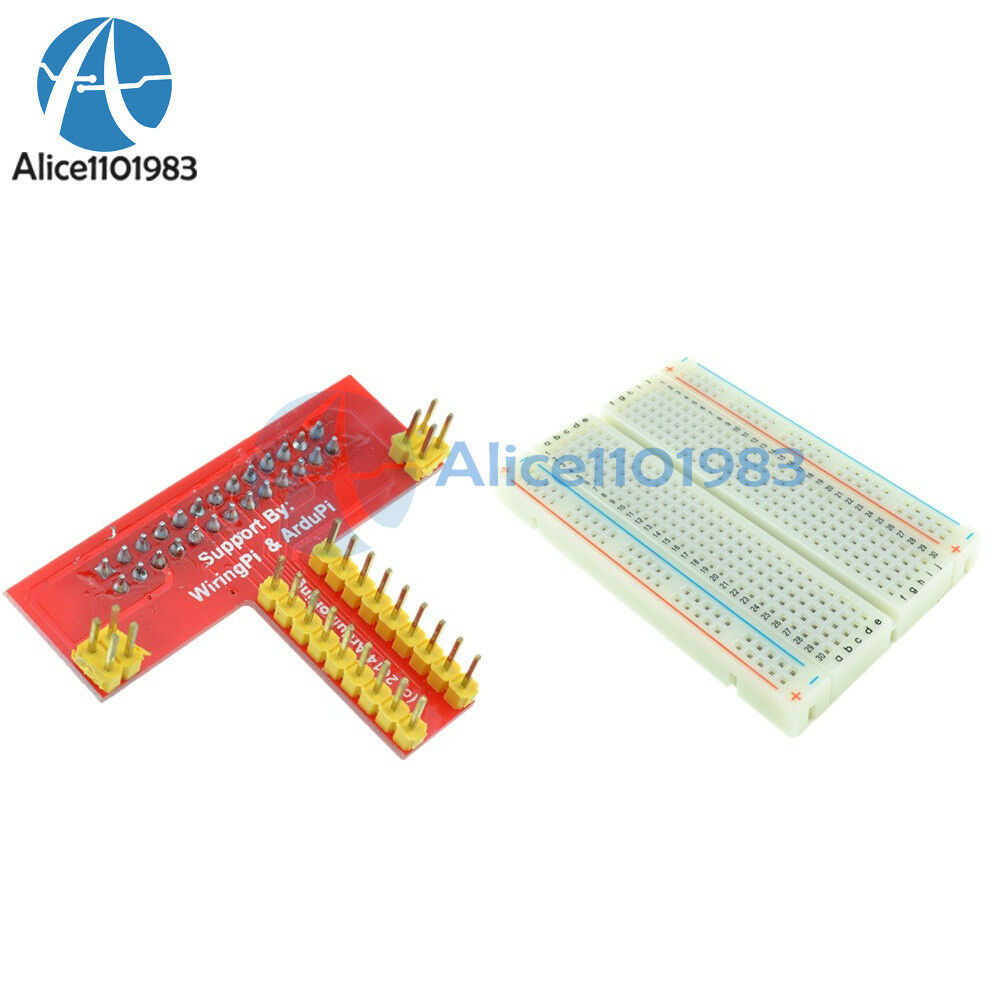 400 Contacts Breadboard+Raspberry PI GPIO Breadboad Adapter Connveter Module