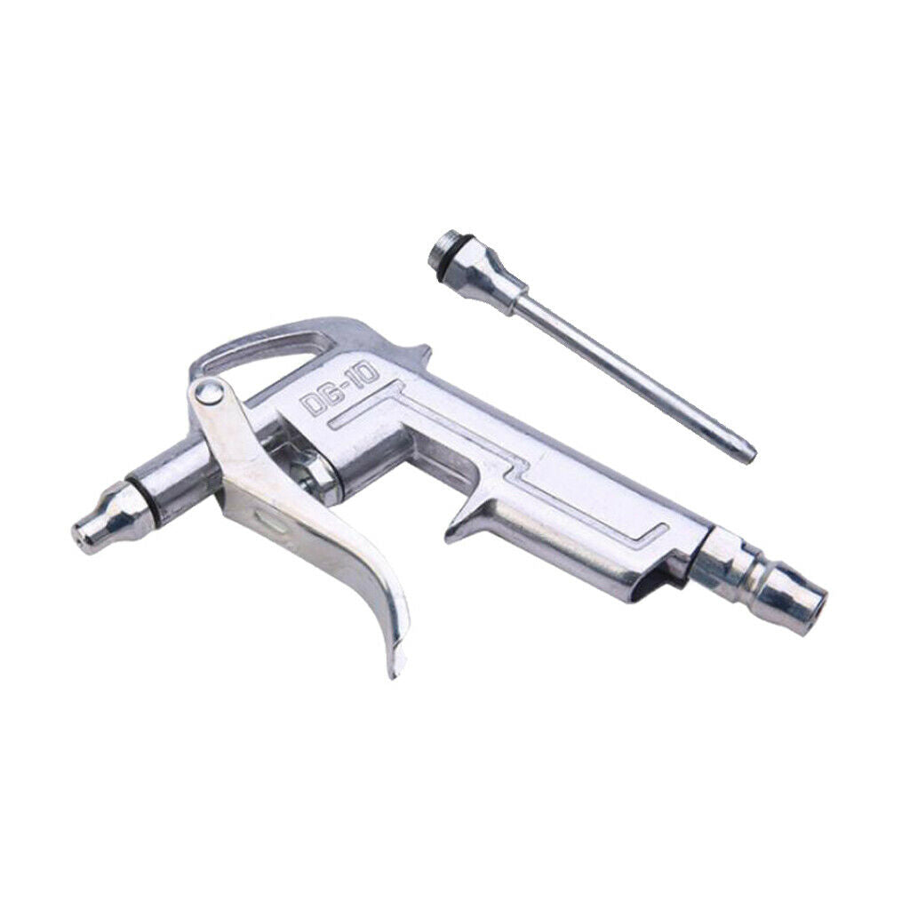 Long Spout Air Compressor Gun, Extended air nozzle length: Approx. 6cm/2.40inch