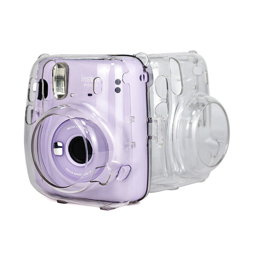 Dustproof For Fujifilm Instax Mini 11 Instant Camera Clear Case Hard Cover