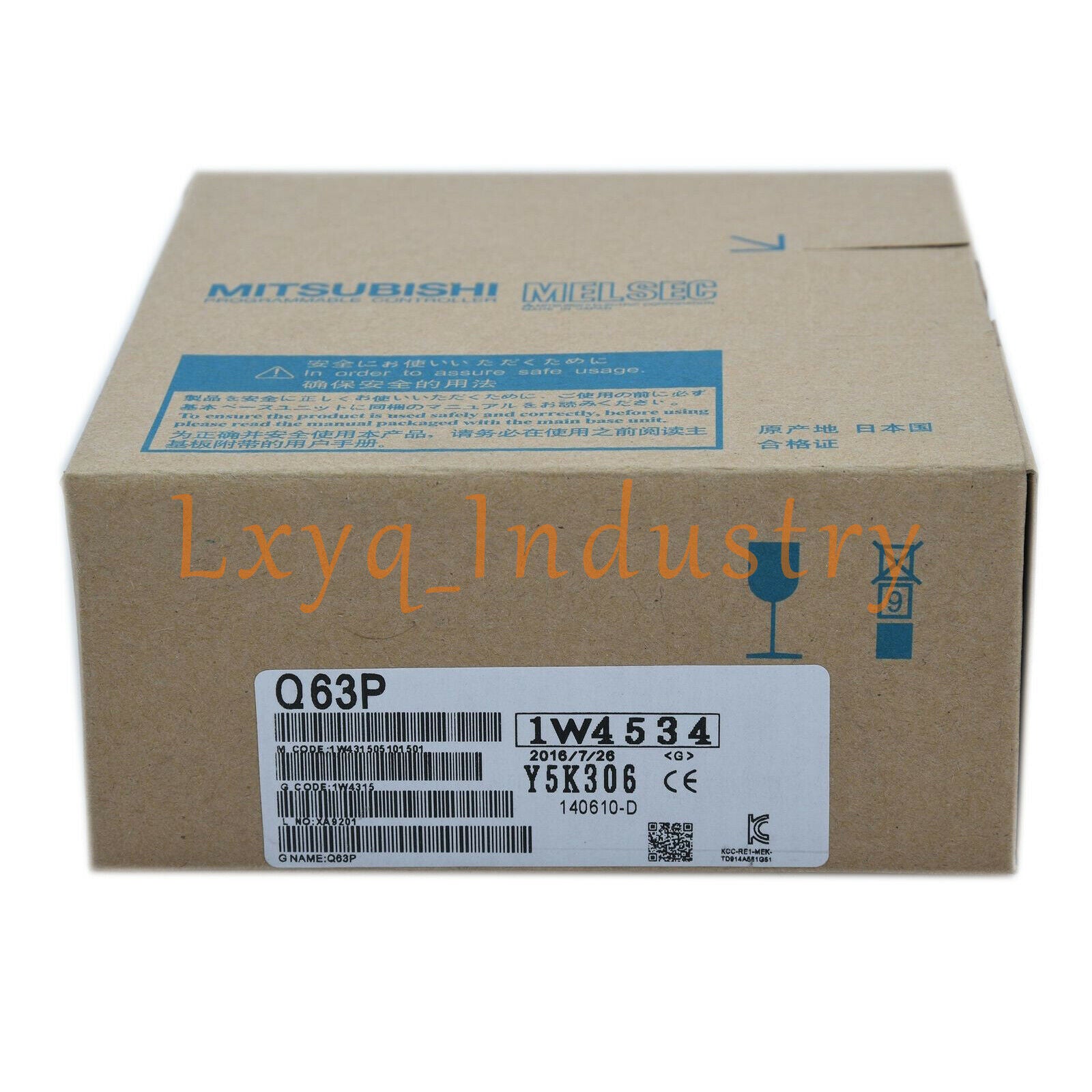 Mitsubishi Q63P 45W 24VDC 5VDC Power Supply Unit Brand New Quality Assurance