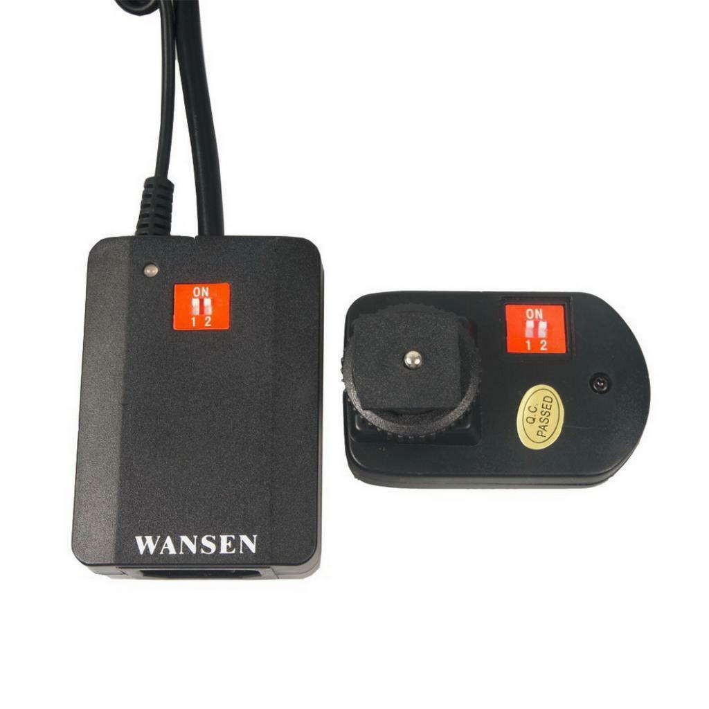 AC-04 4CH Wireless Remote Studio Flash   +2 Receivers for   Strobe