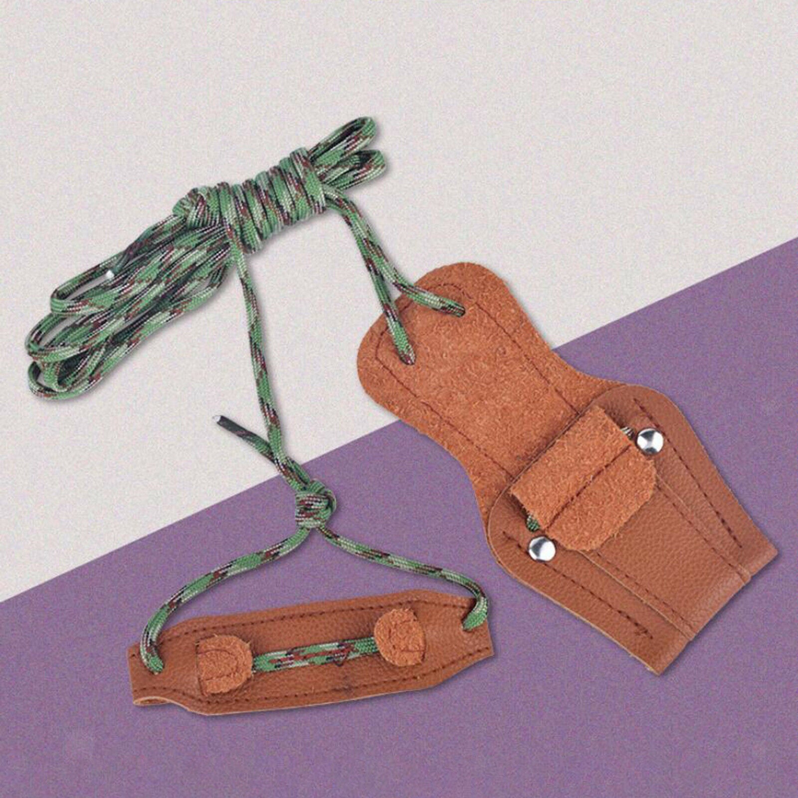 Nylon Archery Bow Stringer Install Rope Bowstring Traditional Bow Cord 1.7ft