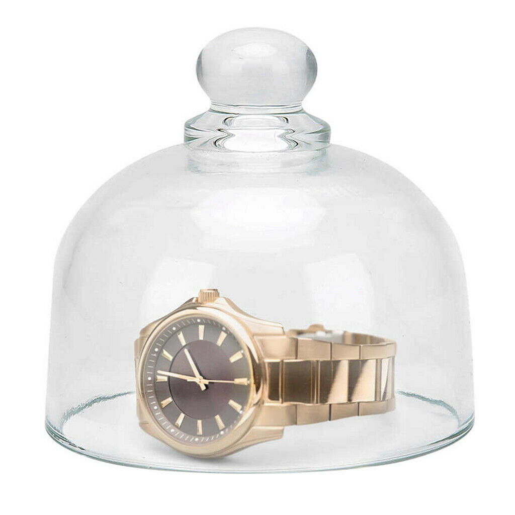 Clear Glass Watch Repair Movement Cover Dustproof Watch Easy to Find Desktop