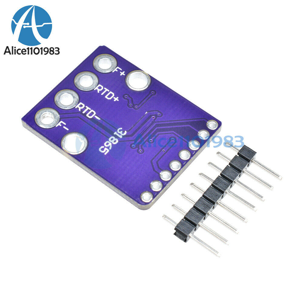 6pcs MAX31865 PT100-PT1000 RTD Temperature Thermocouple Sensor Amplifier