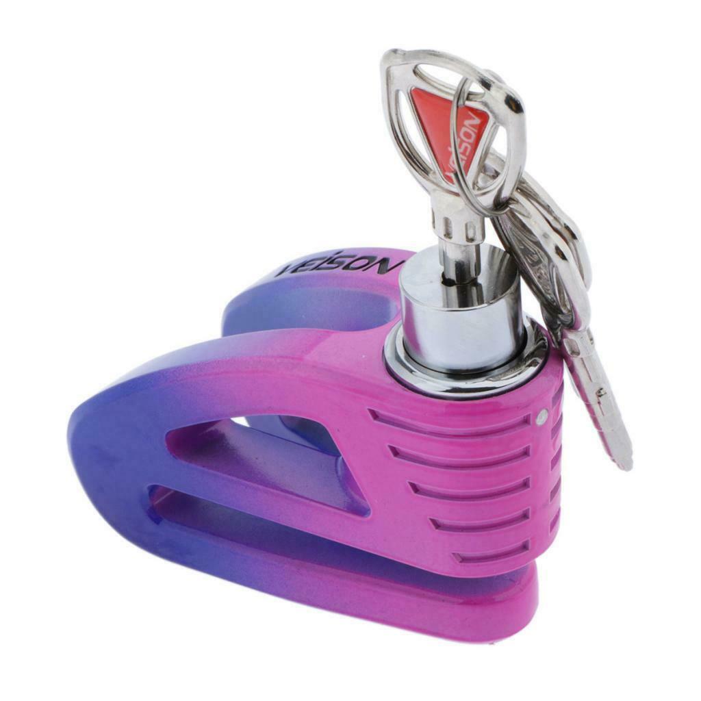 Anti-theft DX11 Wheel Disc Brake Lock Alarm Warning Padlock For Scooter