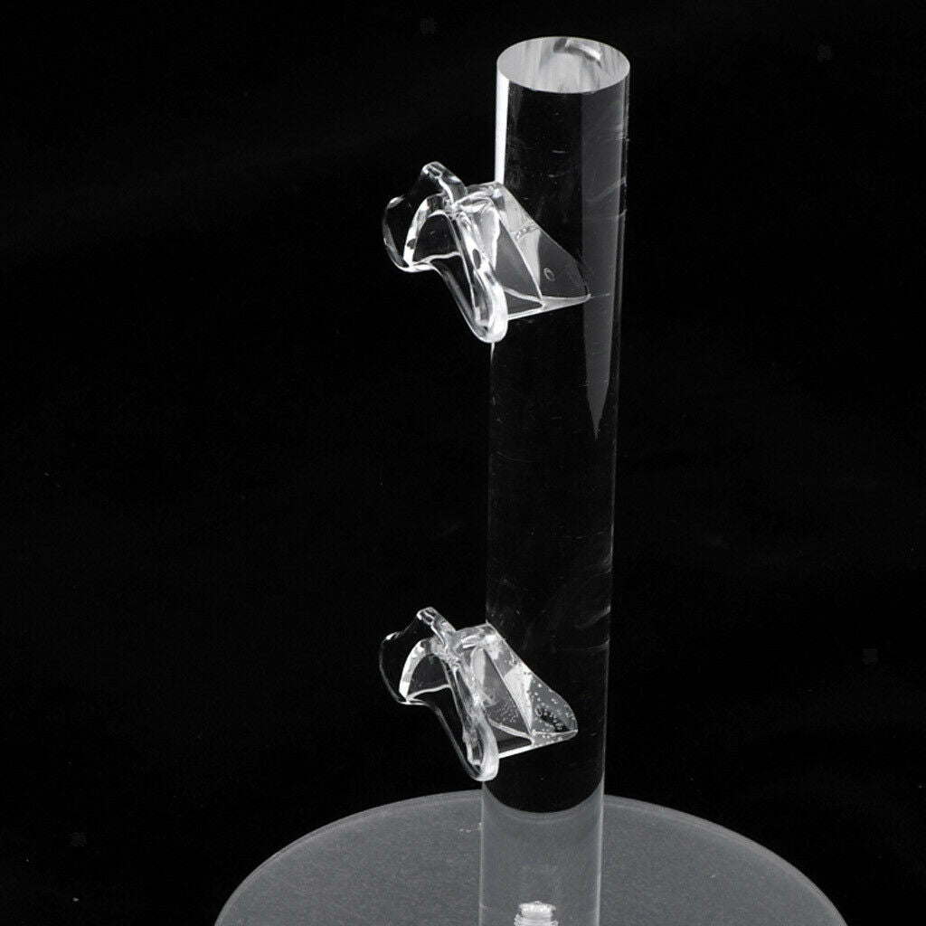 Acrylic Sunglasses Rack Holder Glasses Display Stand Eyewear Display 2-Layer
