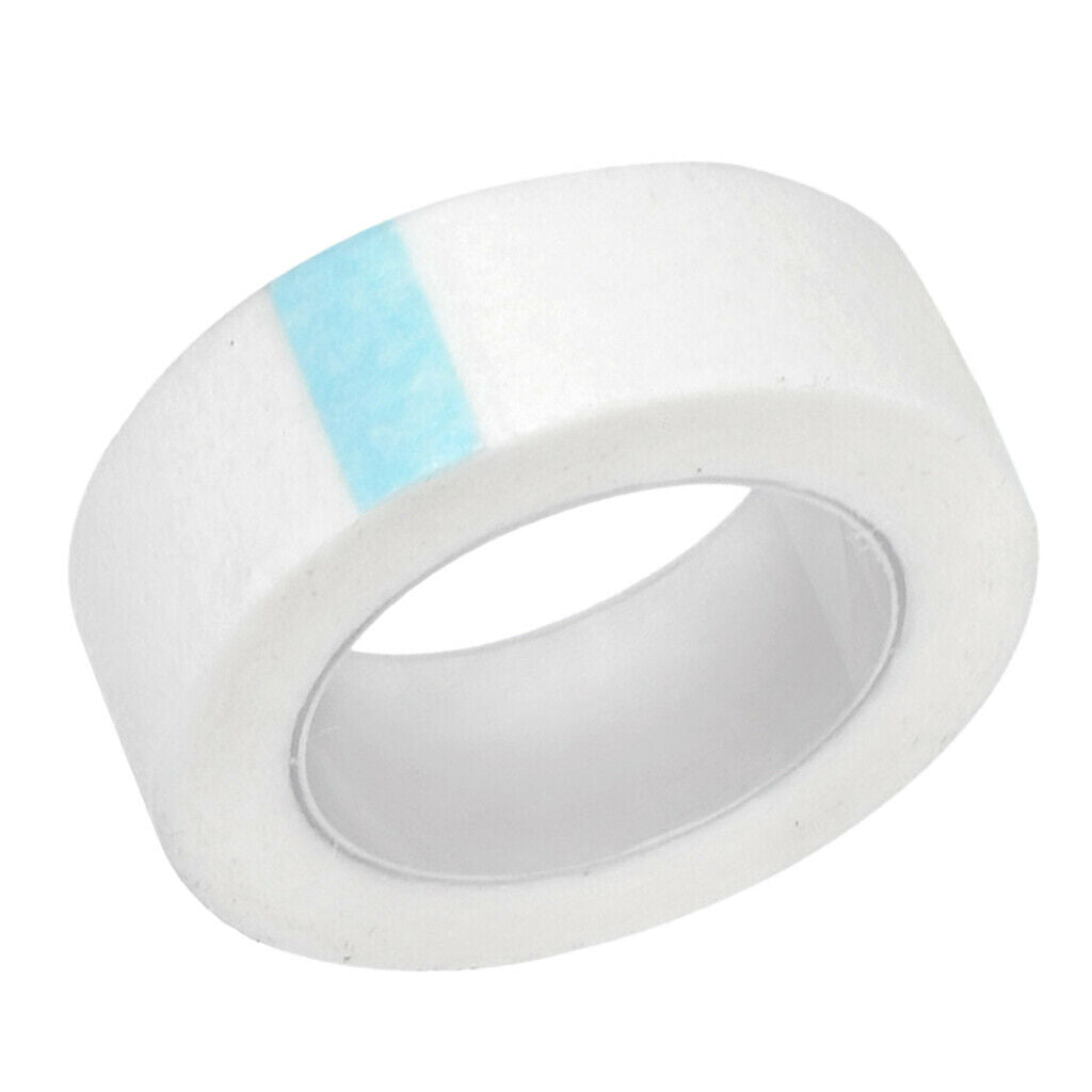 2Pcs Breathable Adhesive Eyelash Perming Curling Tape Gauze Rolls Patches