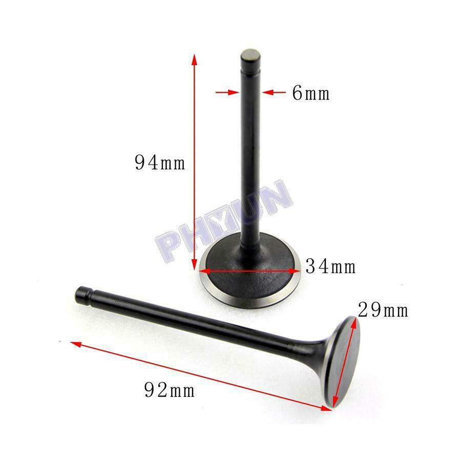 For Chinese ATV Scooter YP250 LH250 Valve Assembly Intake Exhaust Stem Shaft