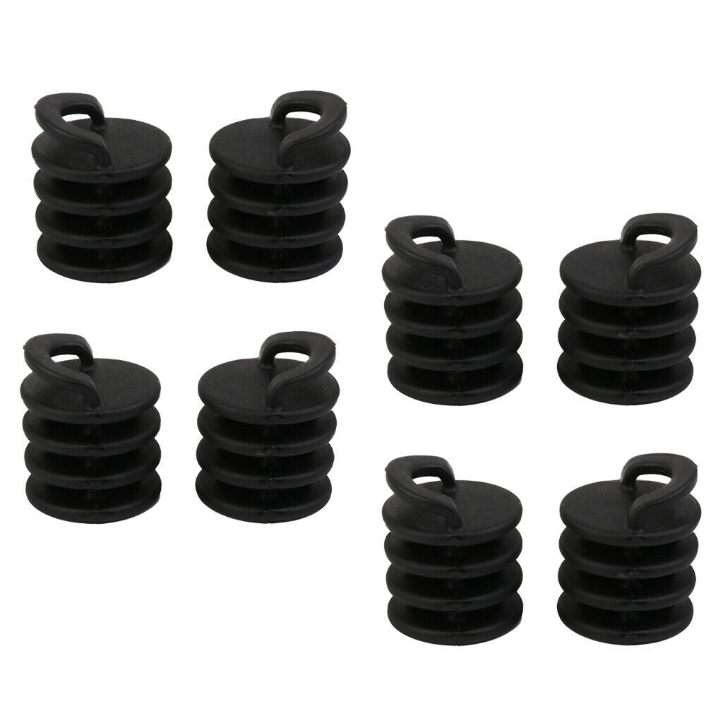 Pack of 8 Small Kayak Canoe Scupper Stopper Sit on Top Bungs Drain Holes Plugs
