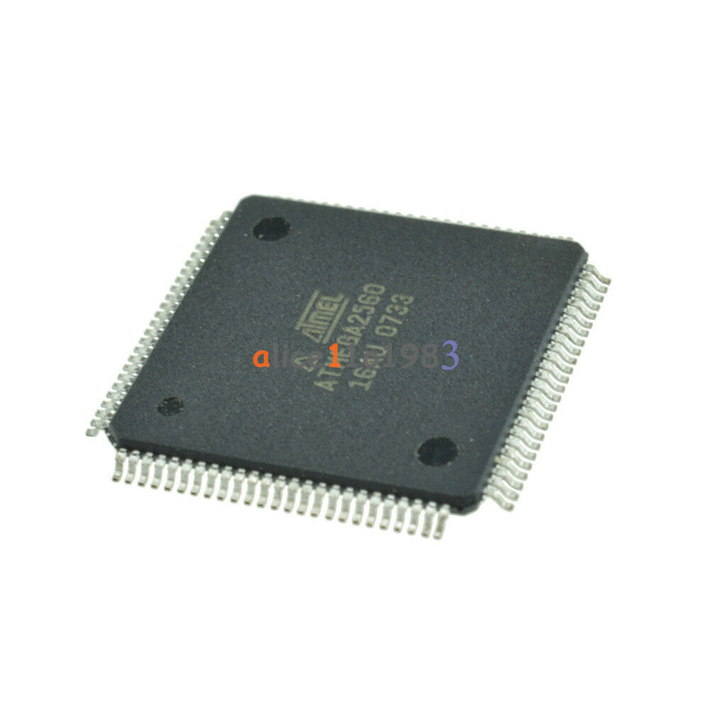 2PCS ATMEGA2560 ATMEGA2560-16AU TQFP-100 ATMEL CHIP IC TOP