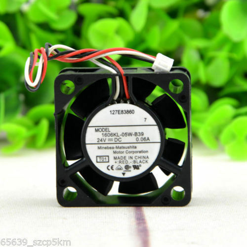 For NMB 1606KL-05W-B39 fan 40*40*15mm 3pin 24V 0.06A