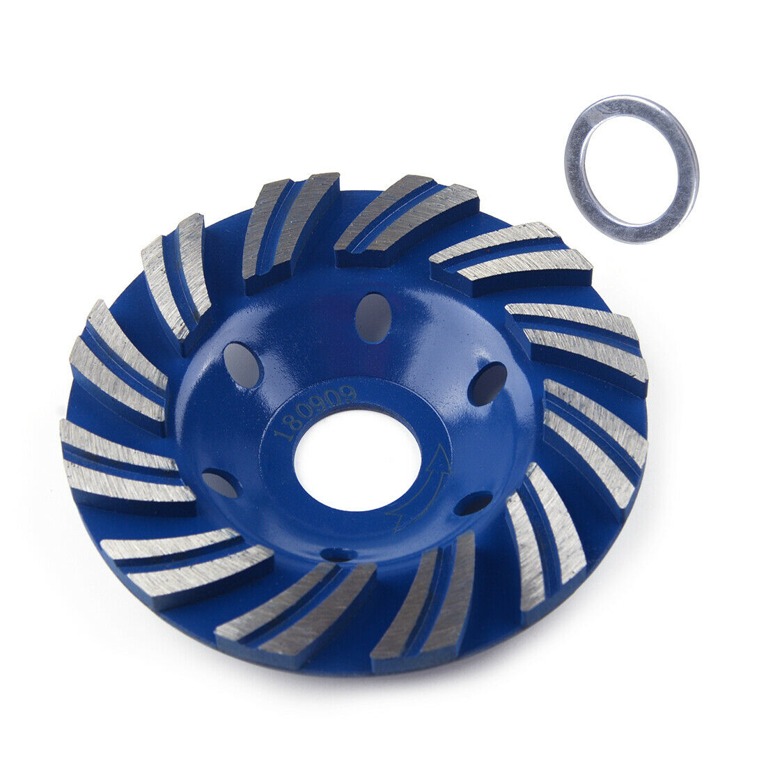 4" Blue Diamond Angle Grinding Chain Wheel Wood Carving Disc Grinder New