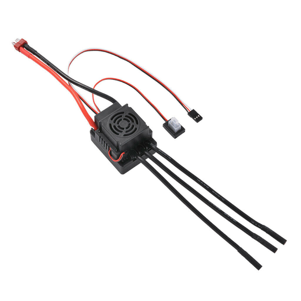 1pc Waterproof 120A Brushless ESC Banana Head T-plug for 1:8 Upgrade Parts