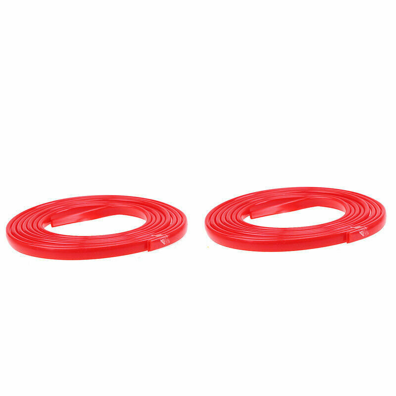 6m Red Edge Door Guard Trim DIY CAR Moulding Guards Molding Protector 20ft Strip