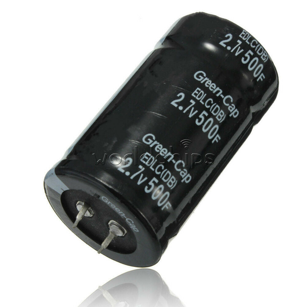 Farad Capacitance Super Capacitor 2.7V 500F 35*60MM Capacitor 16V 83F Two Feet