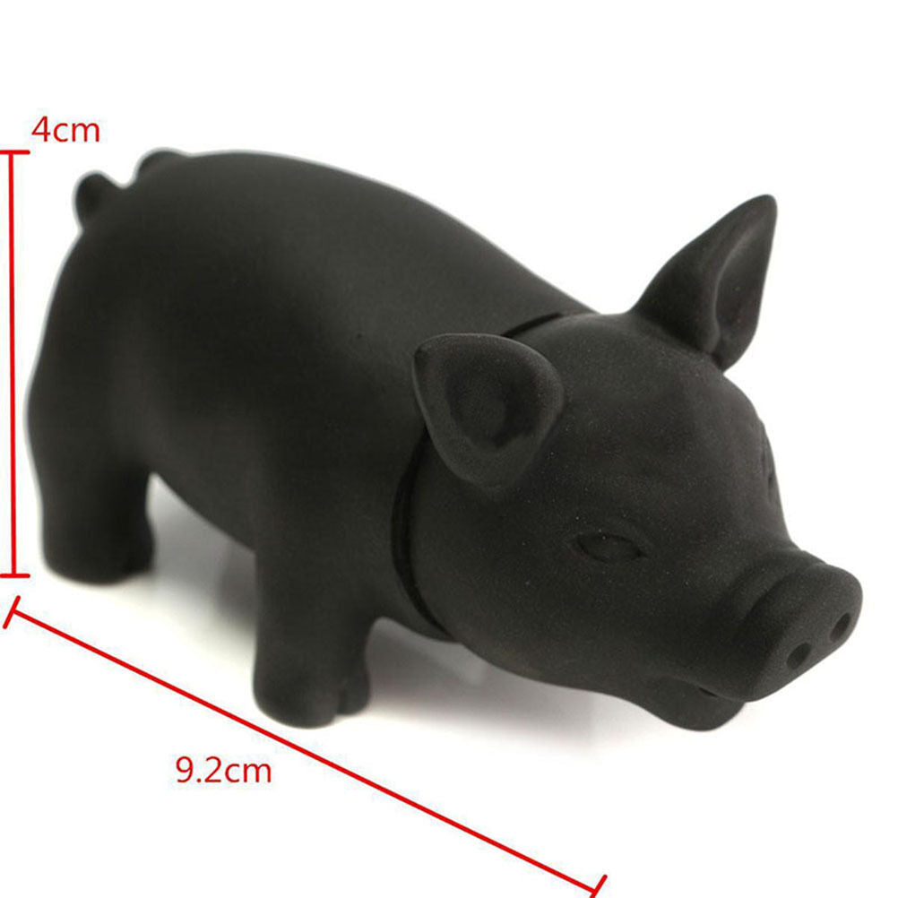 About rubber Pet Dog Puppy Pig Shape Chew Fetch PlayToy Squeaker SqueakySo.l8