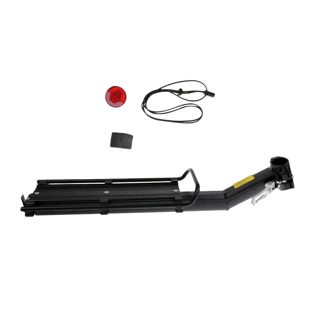 Bicycle Bike Seatpost Bracket Quick Release Alloy Rear Rack Carrier Pannier