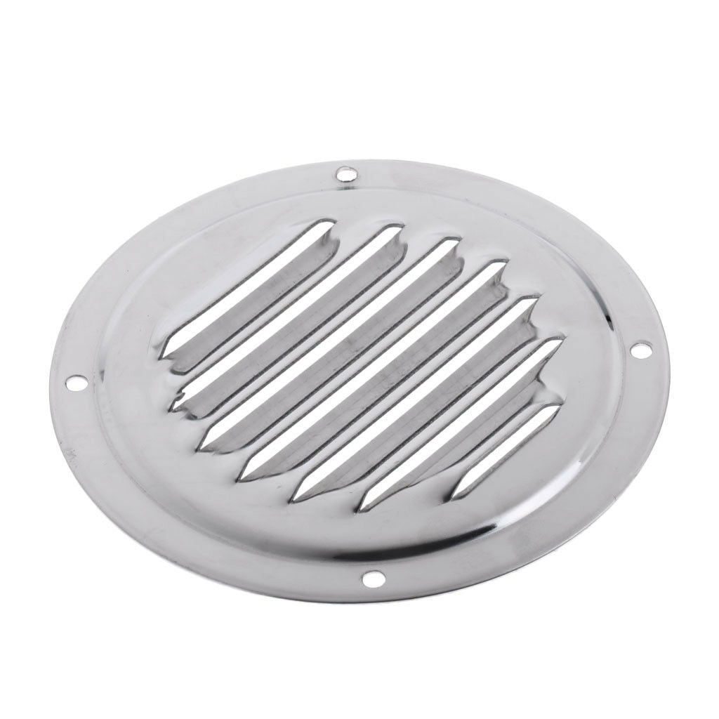 4 Pcs Stainless Steel 4" Boat Round Louver Vent Ventilation Deck Hardware