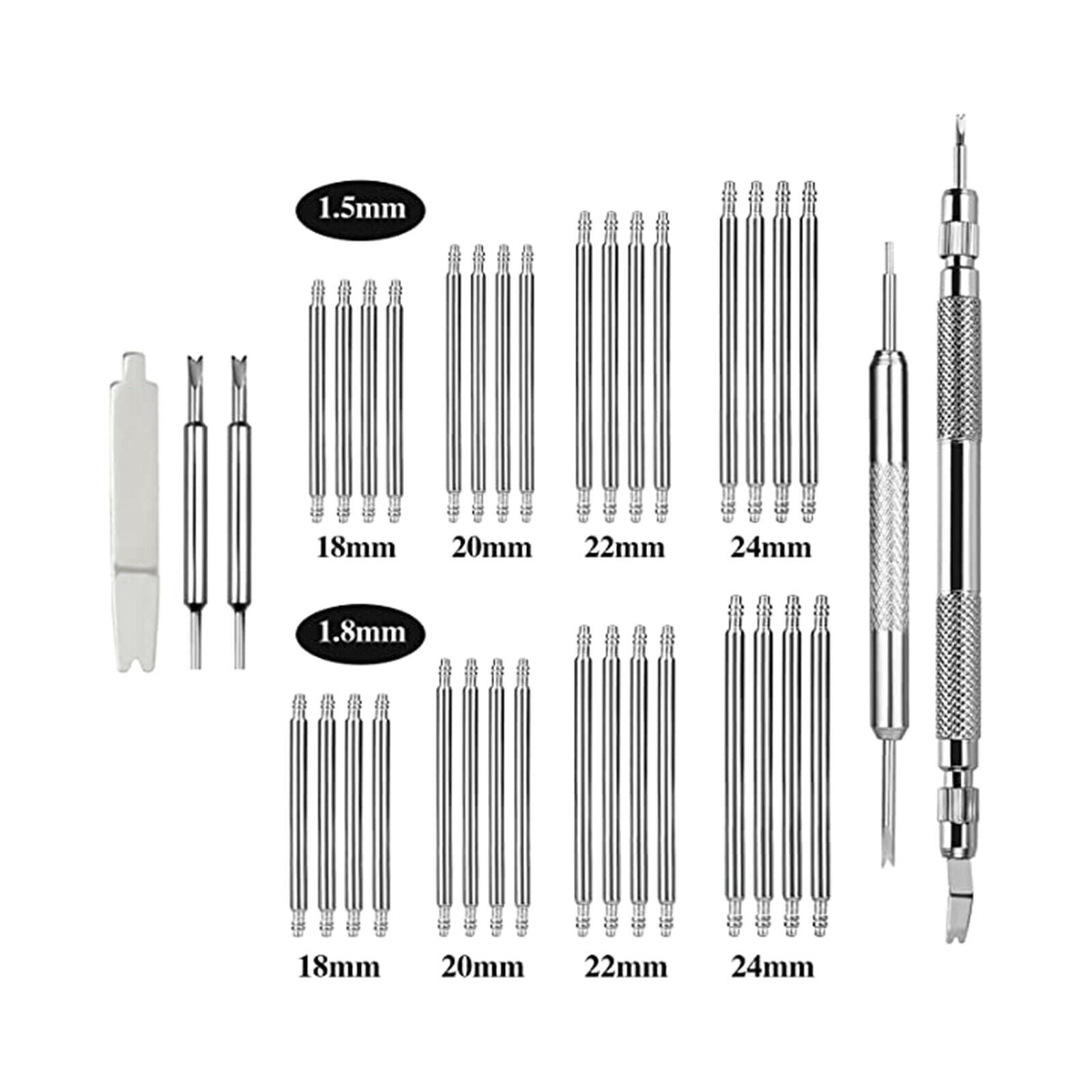 37x Spring   Kit Watch Band Wrist Strap Removal Repair Watchmaker