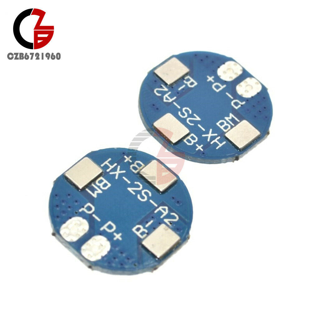 2S 5A 18650 Li-ion Lithium Battery Charge Protection Board BMS PCB 7.4V 8.4V