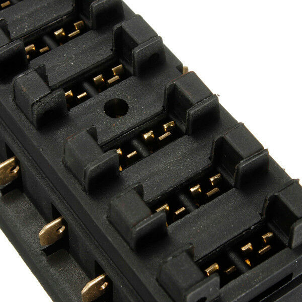 Universal Car Truck Van 12 Way Circuit 12V Standard Blade Block Fuse Box Holder