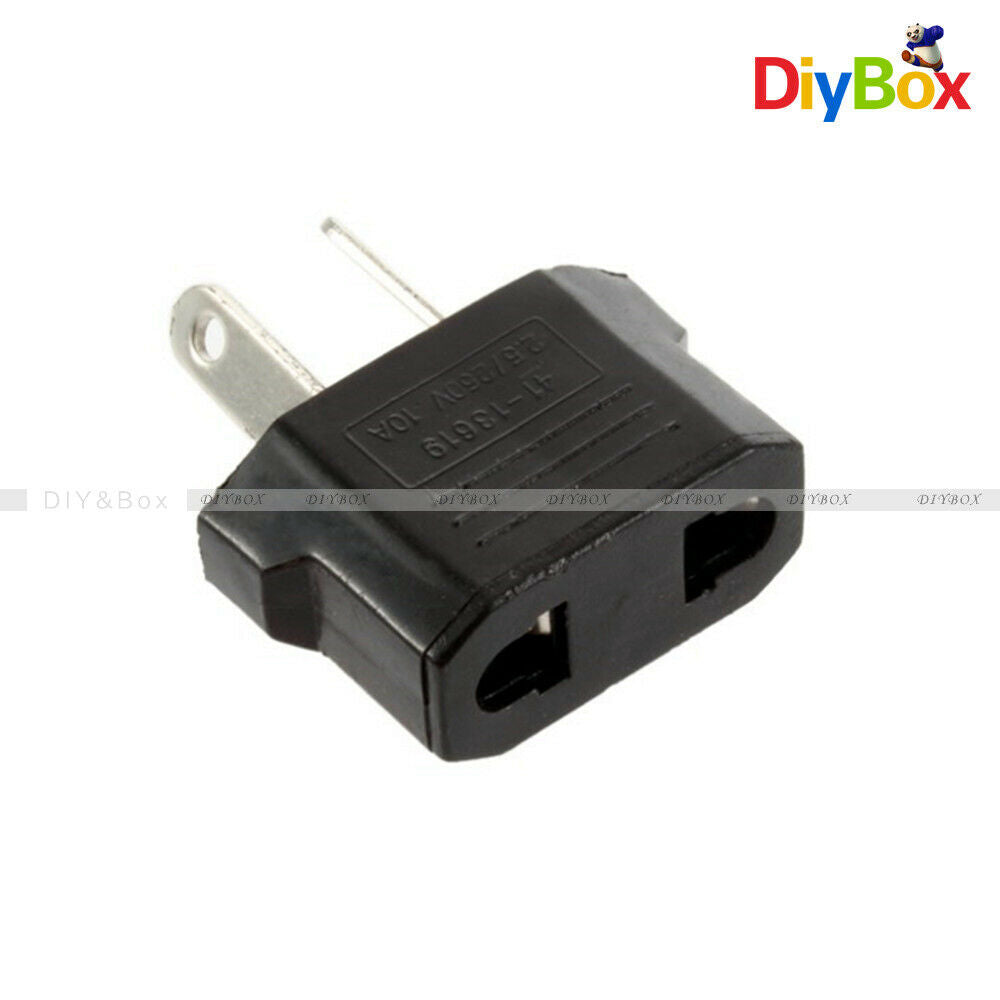 5PCS Black USA US To AU Charger Adapter Plug For Home Travel Power Convertor