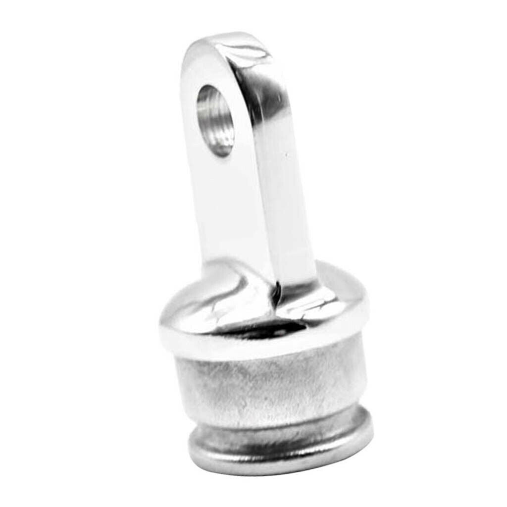 Stainless Steel Marine Boat Bimini Top Fitting Internal Tube Eye End