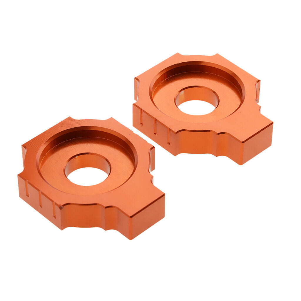 Motorcycle Rear Axle Spindle Chain Adjuster Blocks for    125/200/390