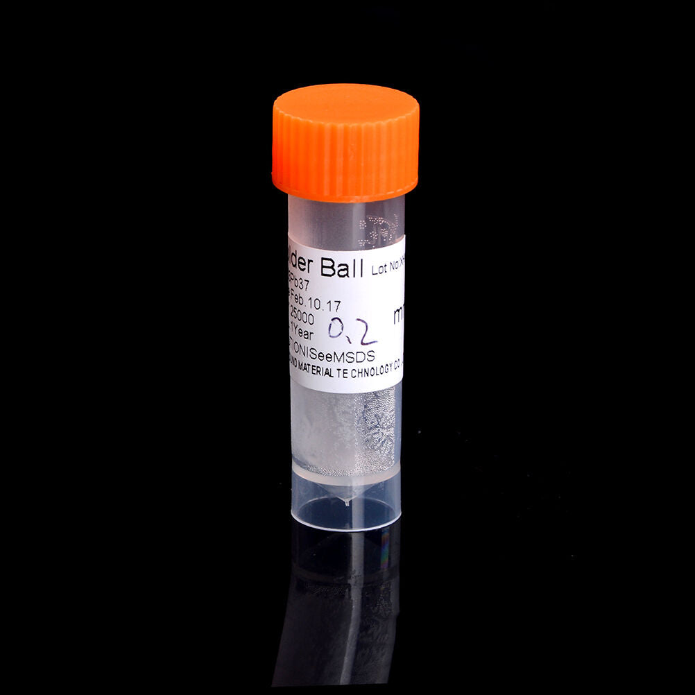 25K Pcs 0.2-Mm Diameter Bga Reballing Soldering Iron Leaded Solder Balls  TDU WF