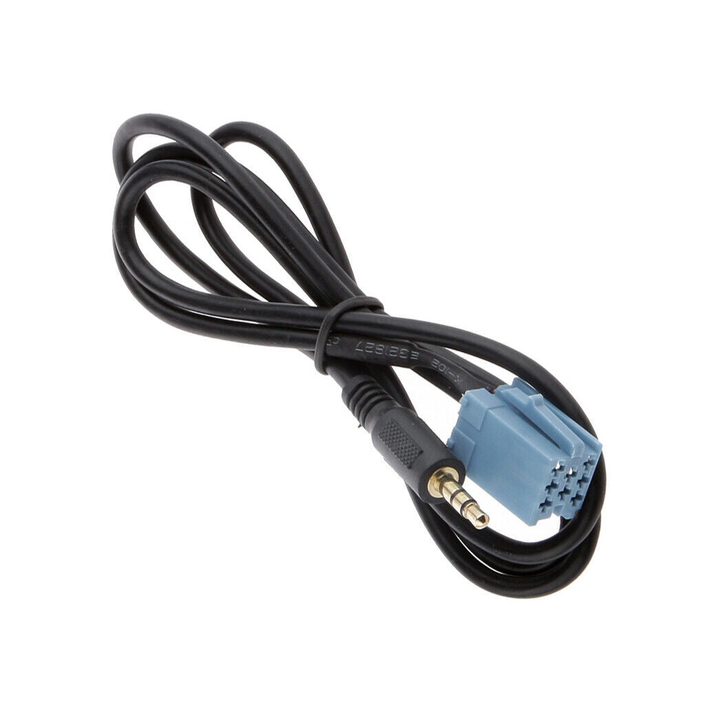 Universal Aux BLA to 3.5mm Cable Auto Audio Parts fit Blaupunkt Car 00-10