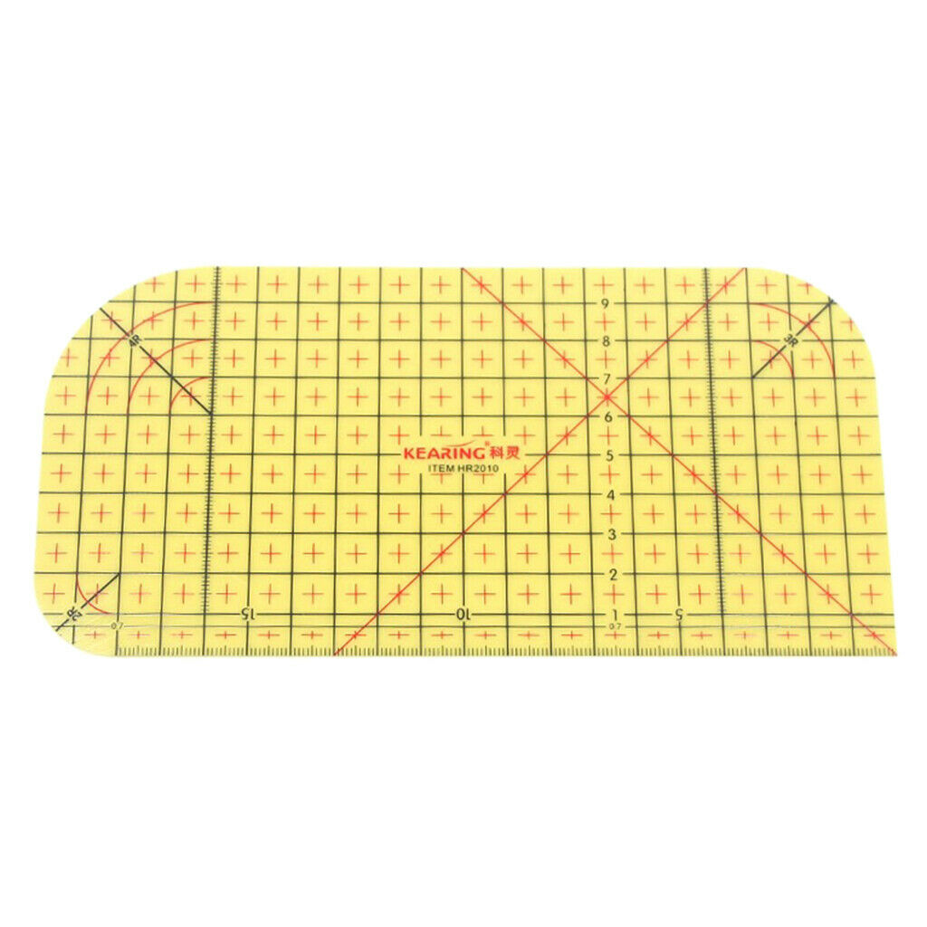 Handcraft Clothing Hot Iron Ruler Quilting Guide Gauge Ruler Sewing Tools
