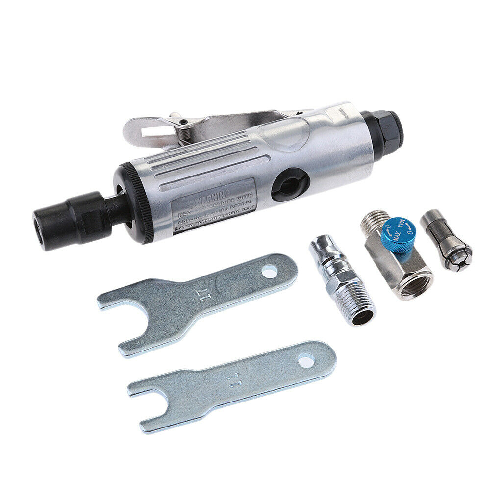1/4'' NPT Air Die Grinder Kit Heavy Duty Straight Die Grinder for Polishing