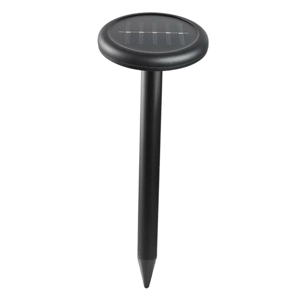Waterproof Ultrasonic Solar Mole Repellent Repeller for Outdoor Lawn Garden