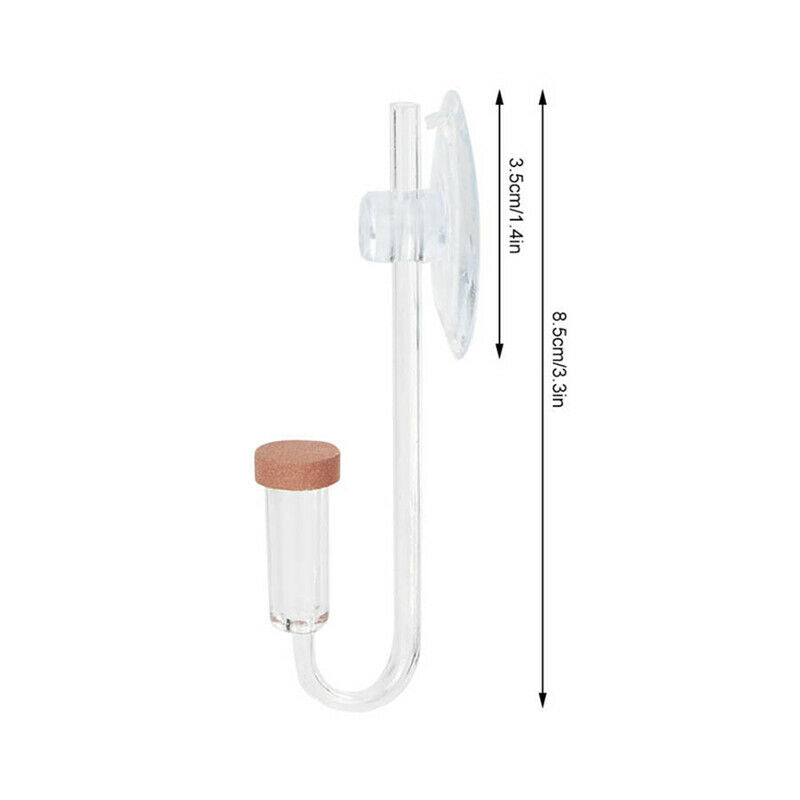 CO2 Diffuser Suction Cup Fixing Atomizer Bubble Aquarium CO2 Plants Regula Y Pb