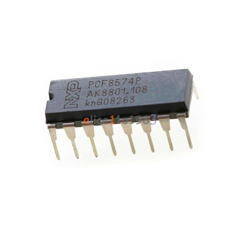 10Pcs PCF8574P PCF8574 DIP-16 NXP/PHI Remote 8-bit I/O Expander IC new
