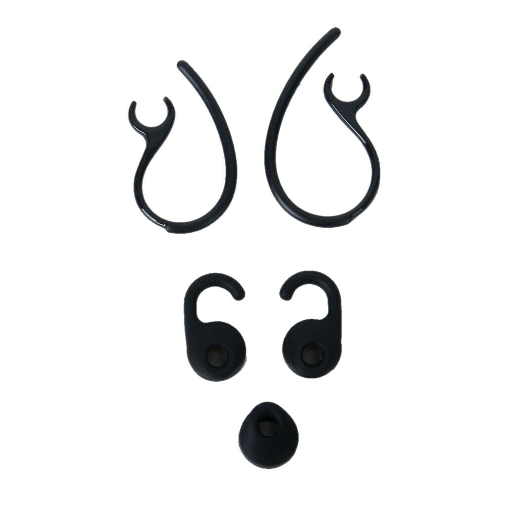 Gel Earbuds Covers Anti-Slip Ear Tips Ear Hook Loop Silicone for