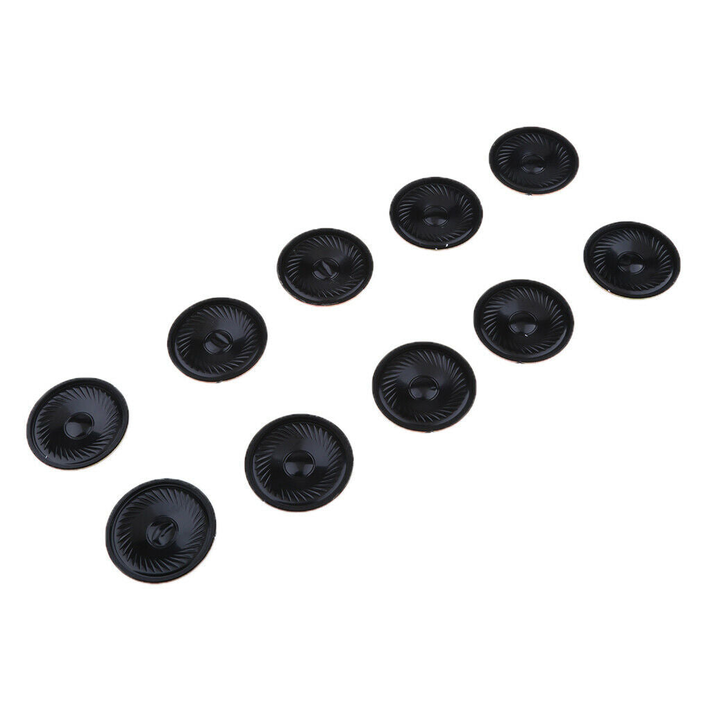 10pcs Professional 50mm 8ohm 0.5W Full Range Audio Speaker HiFi Stereo Sound