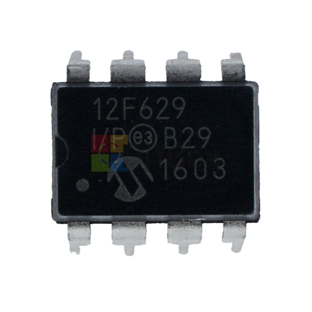 10PCS MCU IC MICROCHIP DIP-8 PIC12F629-I/P 12F629-I/P 12F629 DIY
