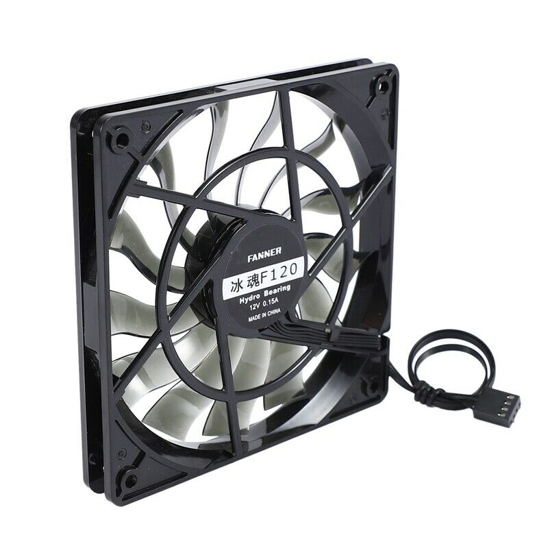 Thin 12mm Thickness 120X120X12mm 12V Desktop Computer Host Quiet Fan with S G6B8