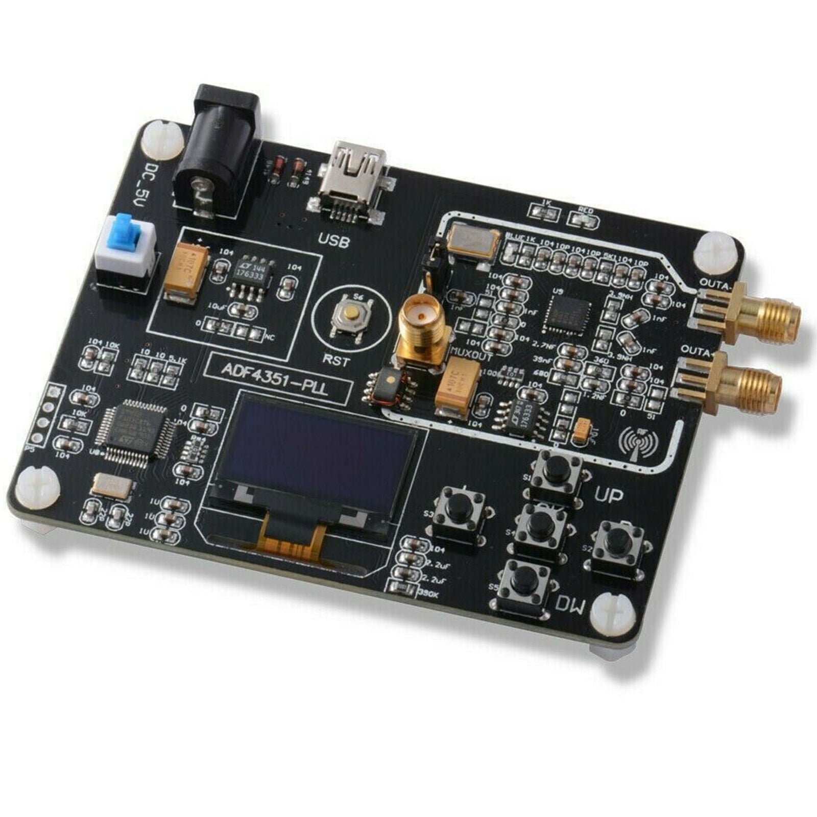 35MHz-4400MHz RF Signal Generator ADF4351 Module Sweep Frequency Generator