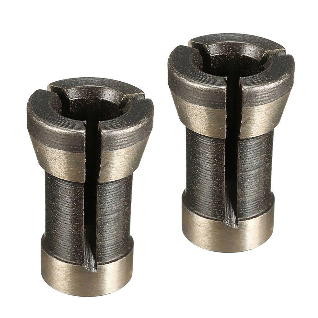2x 1/4" Collet Chuck Engraving Trimming Machine Trimmer for Bakelite Milling