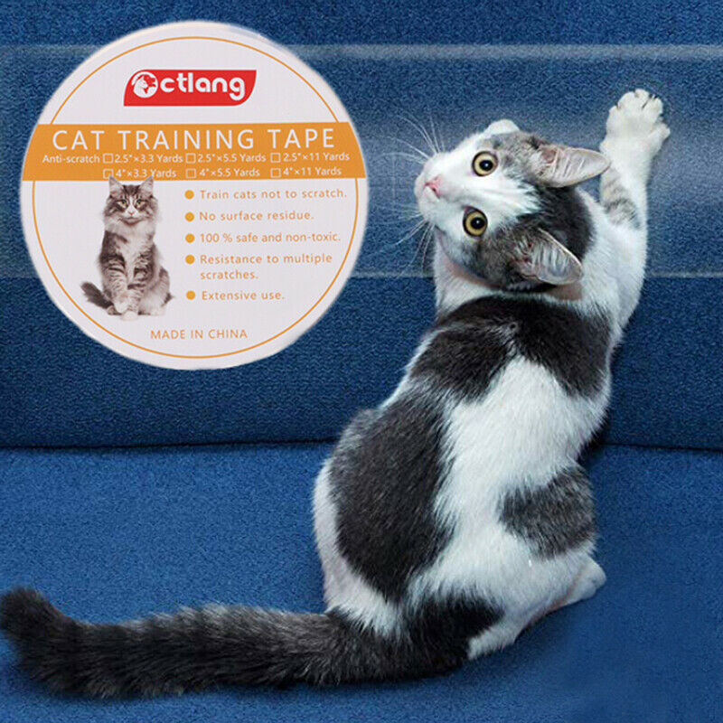 Anti-Scratc Pet Cat Training Tape Guard Mat Home Leather Guard Protector T_ C DD
