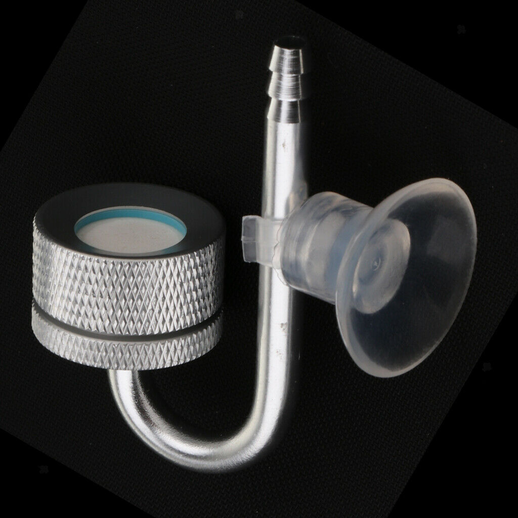 Durable Aquarium Aluminum Alloy CO2 Diffuser Carbon Dioxide Atomizer Bubble