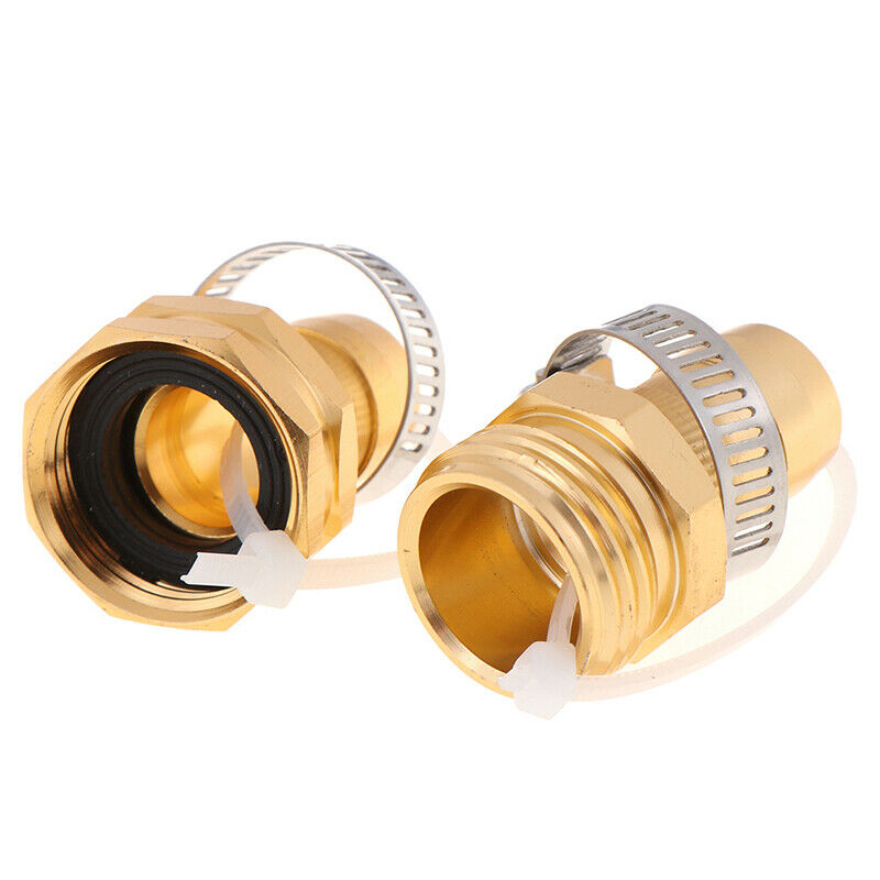 3/4'' Female Male Garden Water Hose Pipe Tap Connector Fitting AdapterAT.l8