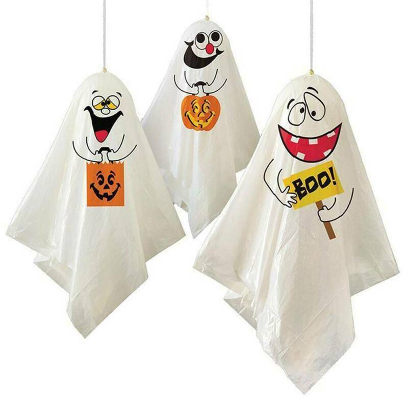 3PC Halloween Haunted Hanging Ghost Decor Spooks Party Props Indoor Outdoor AU