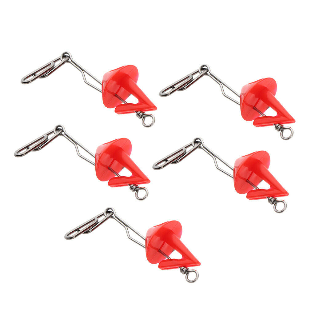 5x Long Trace Fast Bait Release Remover Fishhook Lure Detacher Removal Tool